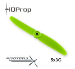 HQProp 5x3 dvoulistá vrtule CCW - Zelená SPS