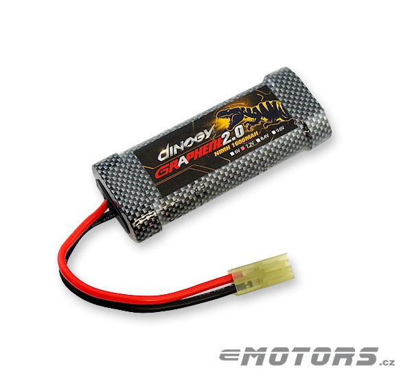 Dinogy Graphene2.0 1600mAh 7.2V 10-20C NiMH