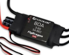 FlyDragon Lite 80A 3-6S 5V/6V/7.4V, 5A
