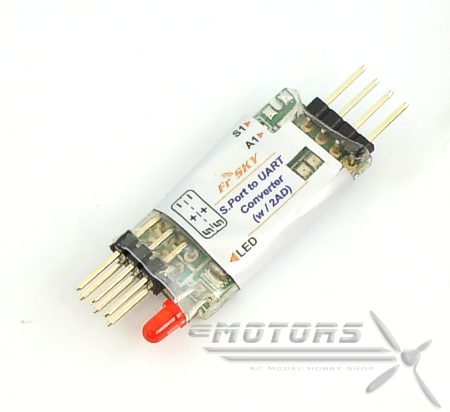 FrSky S.Port převodník na UART Typ-A