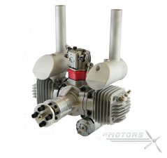 EME70 AS Benzínový dvouválcový motor - startér