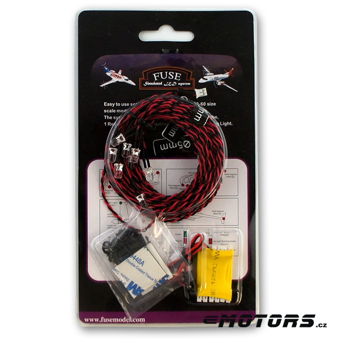 R/C LED Světelný Systém