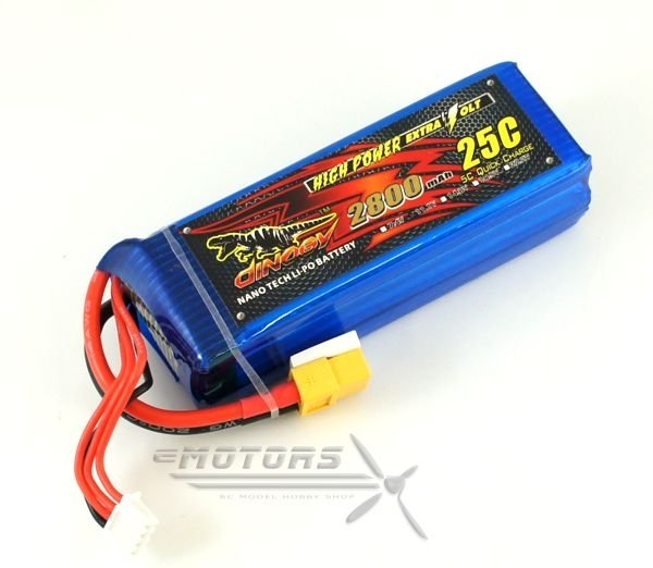 DINOGY 2800mAh 3S 25C DJI PHANTOM