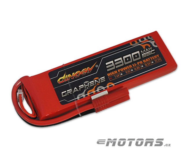 Dinogy Graphene 3300mAh 2S 65C