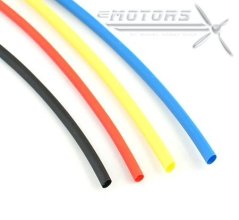 Smršťovací bužírka 2mm (1m) černá
