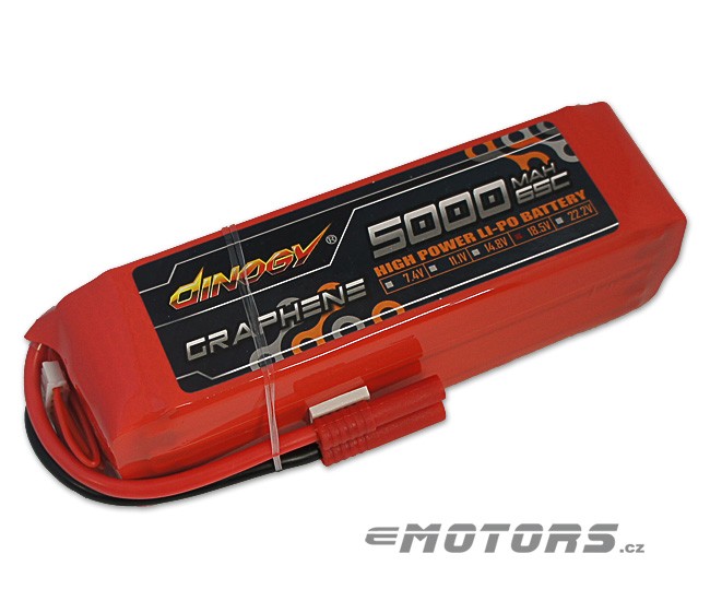 Dinogy Graphene 5000mAh 5S 65C
