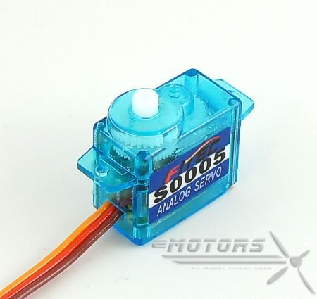 FS0005 0.12sec/1kg Micro Analog servo