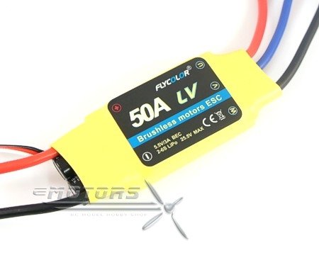 Flycolor 50A ESC BEC 5.5V/3A