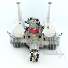 EME70 Benzínový dvouválcový modelářský motor