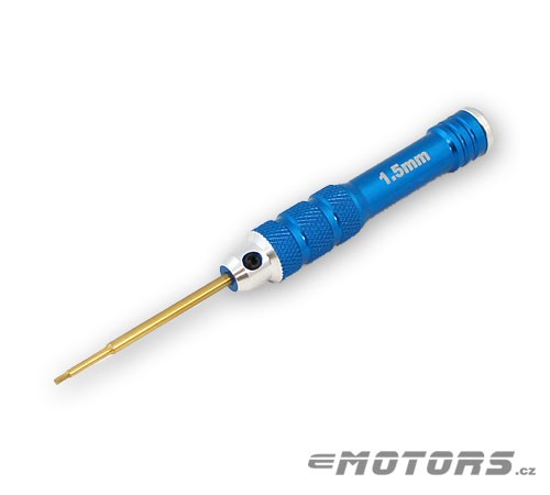 1.5mm HEX šroubovák-krátký