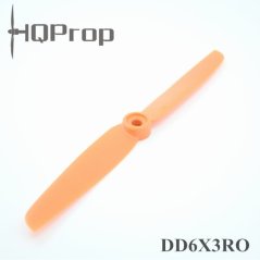 HQProp 6x3 dvoulistá vrtule CW - Oranžová SPS