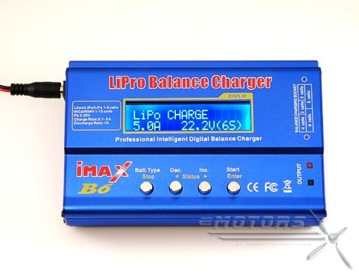 IMAX B6 80W nabíječ pro LiPol,Lion,NiMh,NiCd,Pb
