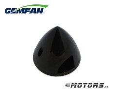 70mm kužel pro pevnou vrtuli plast - Černý