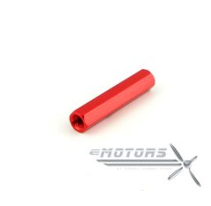 Distanční sloupek 25mm/M3 – červený