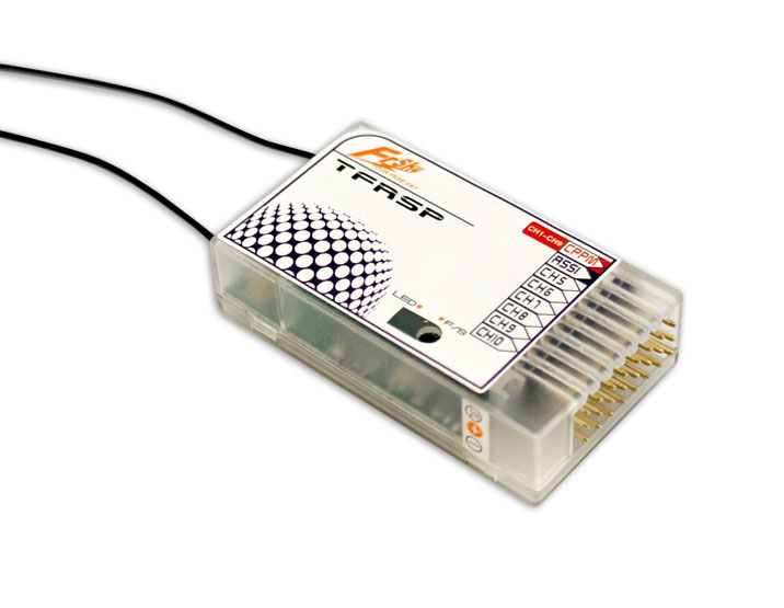 TFRSP 10Ch FASST kompatibilní přijímač s CPPM a RSSI