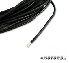 Kabel 24AWG BLACK (10cm)