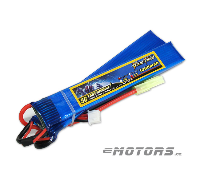Giant Power 1300mAh 2S 25C 2W