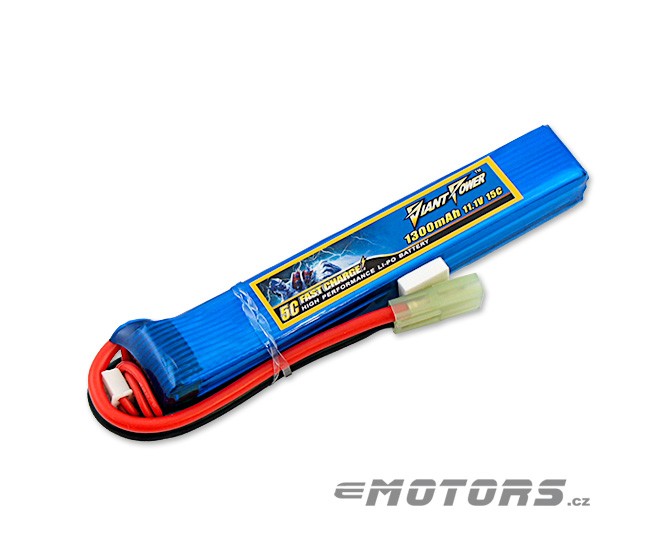 Giant Power 1300mAh 3S 25C Airsoft Lipo