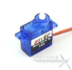 FS90 0.10sec/1.5kg/6V Micro Analog servo