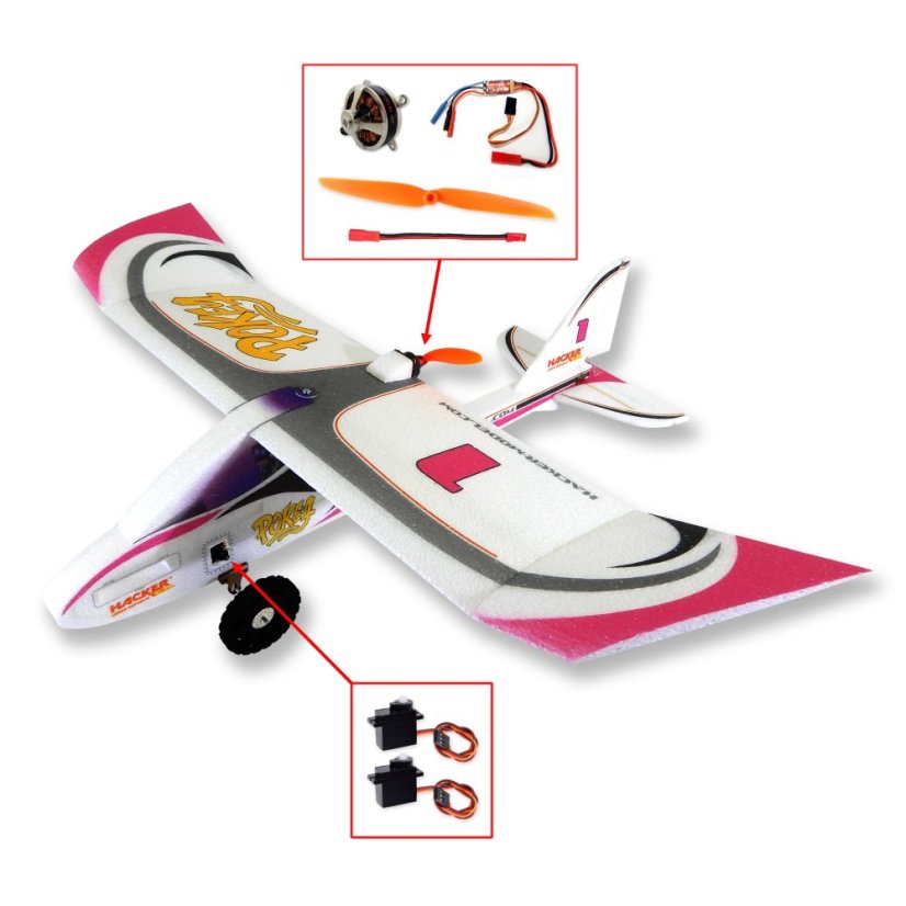 POKEY - FirstFly RTF+  PINK
