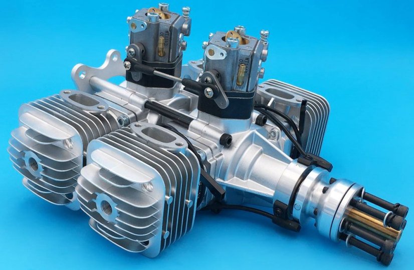 DLE120T4 Benzínový čtyřválcový modelářský motor