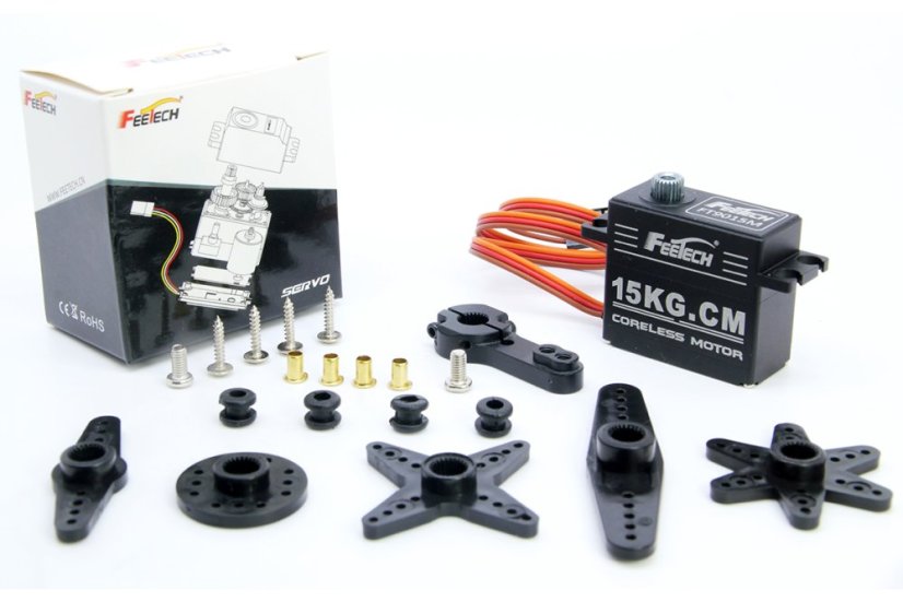 FT9015M HV 0.117sec/15kg/33g coreless digital