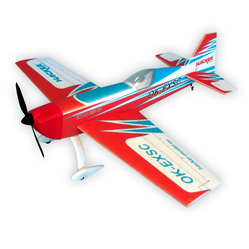 EXTRA 330SC ARF 1000 červená