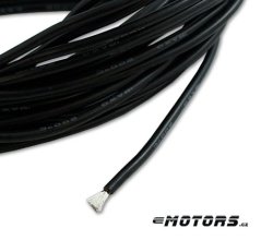 Kabel 22AWG BLACK (10cm)