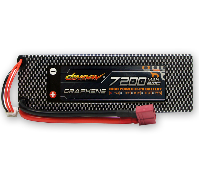 Dinogy Graphene 7200mAh 2S 80C HC