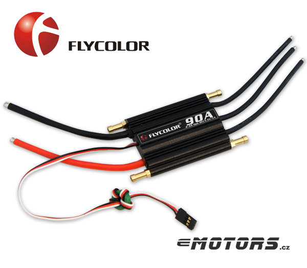 Flycolor 90A  Boat ESC BEC 5.5V/4A (s reverzem)