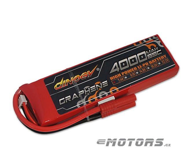 Dinogy Graphene 4000mAh 2S 65C