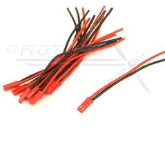 JST 2 pin mini konektor kabel 10cm MALE