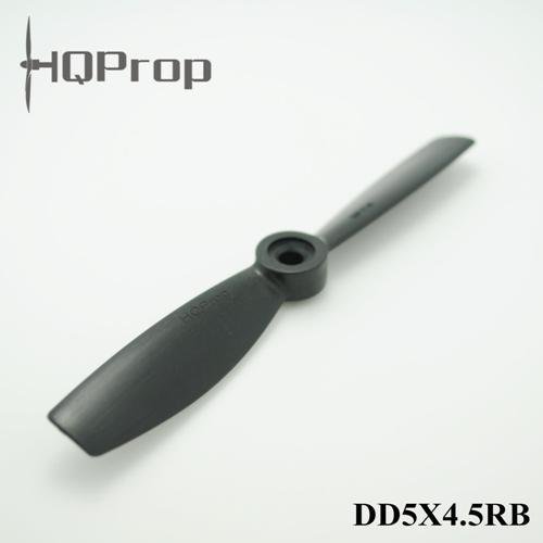 HQProp 5x4.5 3D Reverzní dvoulistá vrtule CW - Černá SPU