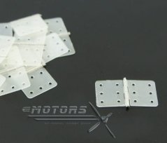 Ohybný závěs (pant) - nylon 16x28.5mm (10ks)