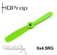 HQProp 6x4.5R Bullnose dvoulistá vrtule CW – Zelená SPS