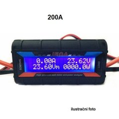 200A Watt meter and Power Analyzer