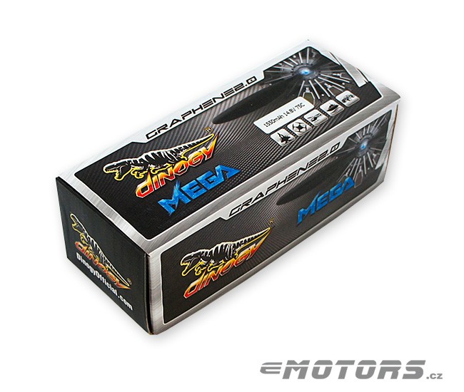 Dinogy Mega Graphene 2.0 1550mAh 4S 75C
