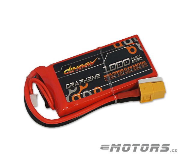 Dinogy Graphene 1000mAh 2S 65C Dinogy Graphene 1000mAh 2S 65C