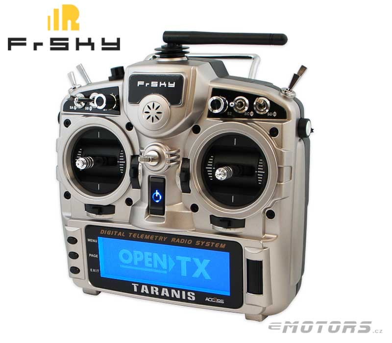 FrSky TARANIS X9D PLUS 2019 M1 - stříbrný