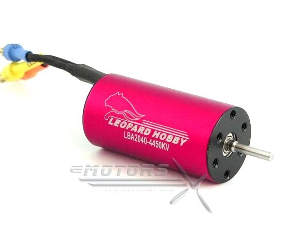 LEOPARD LBA2040-13T KV4450 2-polový Inrunner Brushless motor