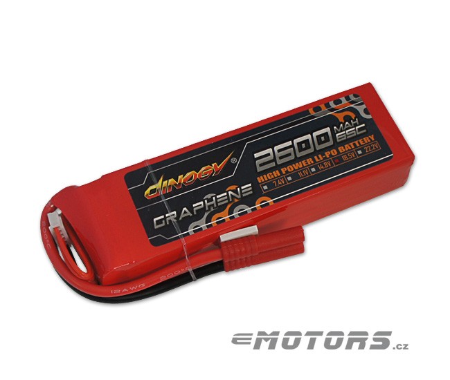 Dinogy Graphene 2600mAh 5S 65C