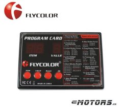 Flycolor programovací karta