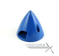 75mm kužel pro pevnou vrtuli plast - Modrý
