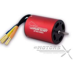 LEOPARD LBP3650/3.5D KV3900 4-polový Inrunner Brushless Motor