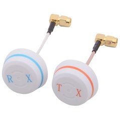 Sada kruhových antén 5.8GHz TX/RX– 90°, konektor RP-SMA plug
