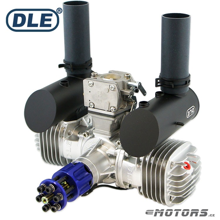 DLE130 Benzínový dvouválcový modelářský motor