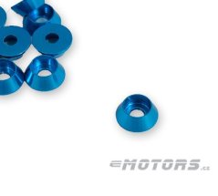 Podložka tvarová M4 - elox (1ks) Water Blue