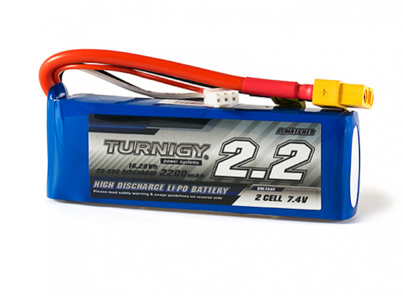 Turnigy 2200mAh 2S 25C Turnigy 2200mAh 2S 25C