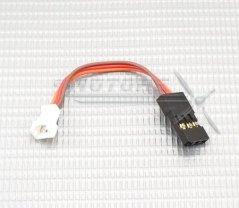 Redukce z micro servo konektoru (1.25) samice na JR konektor samec