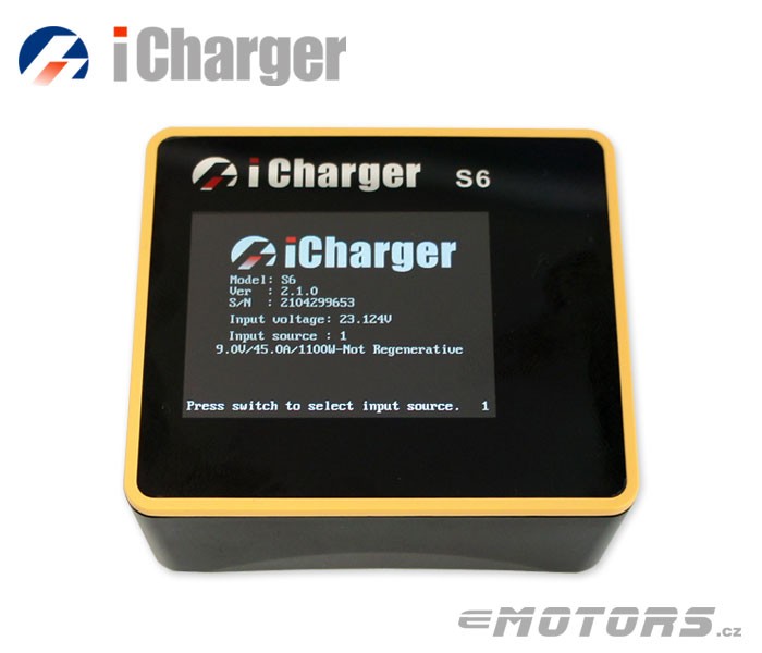 iCharger S6 1100W 6S 40A